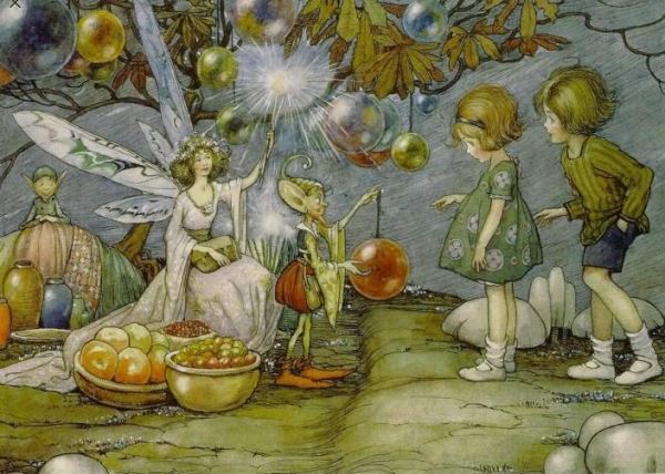 Чудная история с пришельцами и блинами и ее аналоги в сказках о феях 