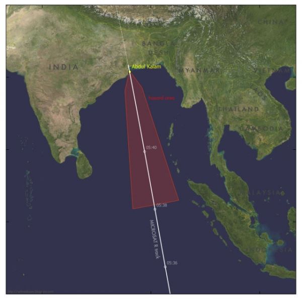 Индия провела успешное испытание противоспутниковой ракеты