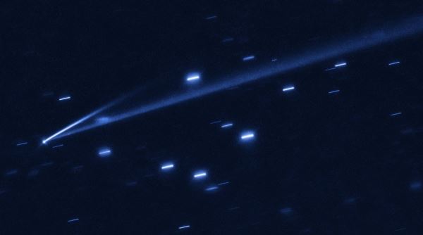 Телескоп «Hubble» запечатлел самоуничтожение гигантского астероида