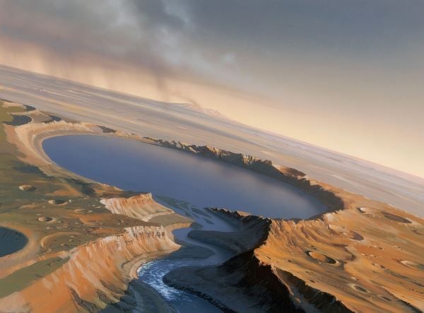 На Марсе бушевали полноводные реки шире и глубже земных
