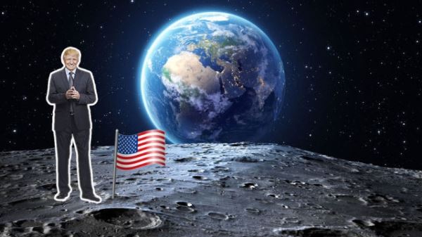 Срочно и агрессивно: Трампу приспичило на Луну