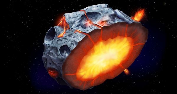 На астероидах предположили существование «железных вулканов»